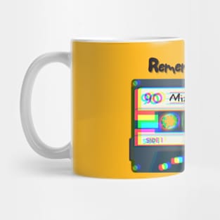 Cassette Remember Me? Music Is Life Mug